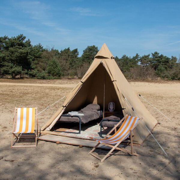 Enkel bed (ronde poot) - Afbeelding 5